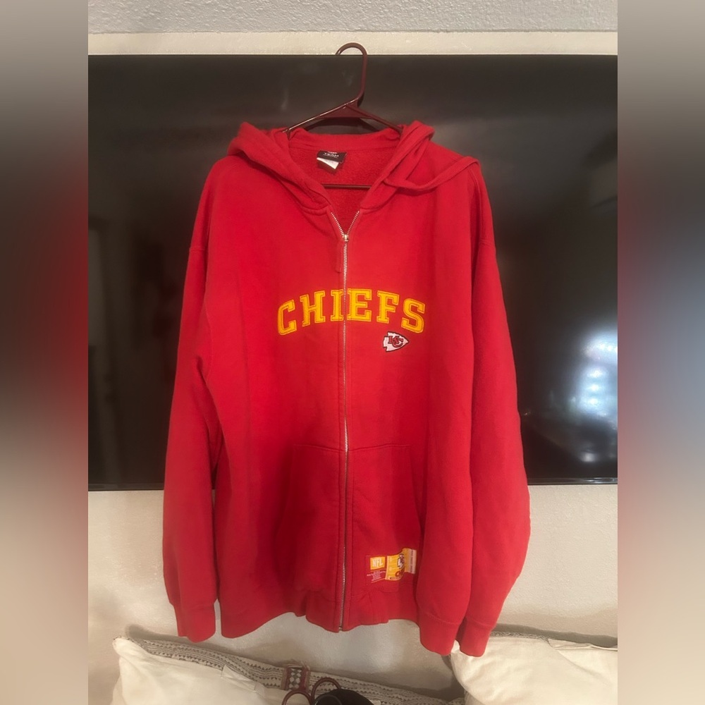 chiefs zip up jacket